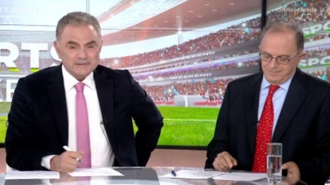 Mega: Η συγκίνηση του Χρήστου Σωτηρακόπουλου στην πρεμιέρα του Sports Weekend (Video) 