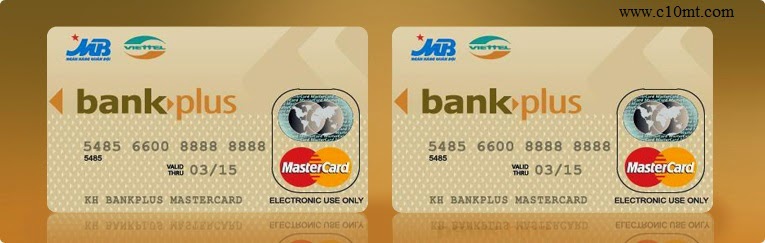 Thẻ Trả Trước Bankplus MasterCard Viettel Mobile BankPlus