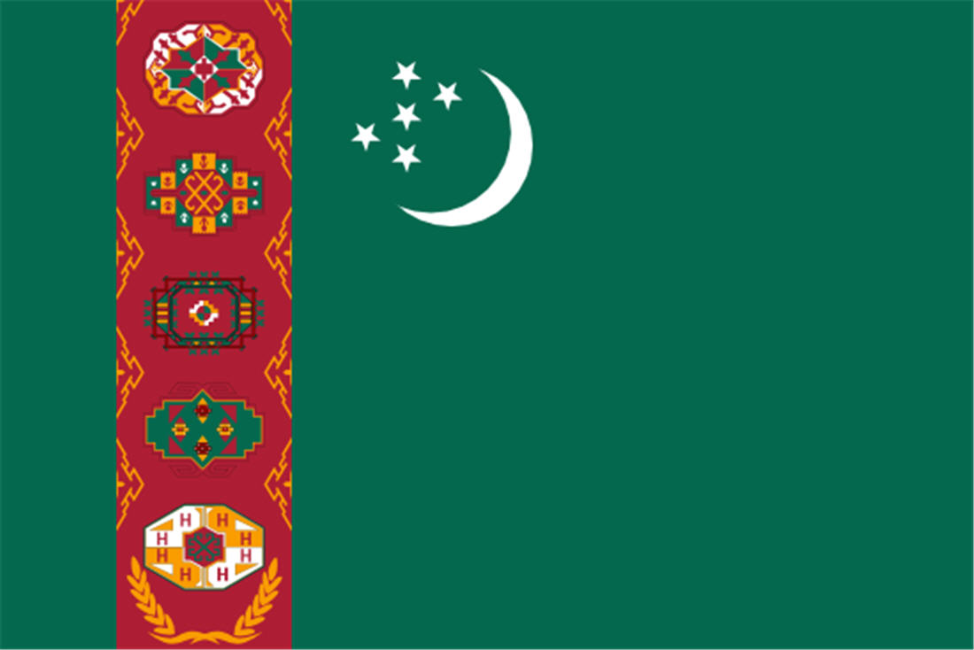Just Pictures Wallpapers: Turkmenistan Flag