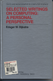 Book Cover for Dijkstra Selected Writings On Computing