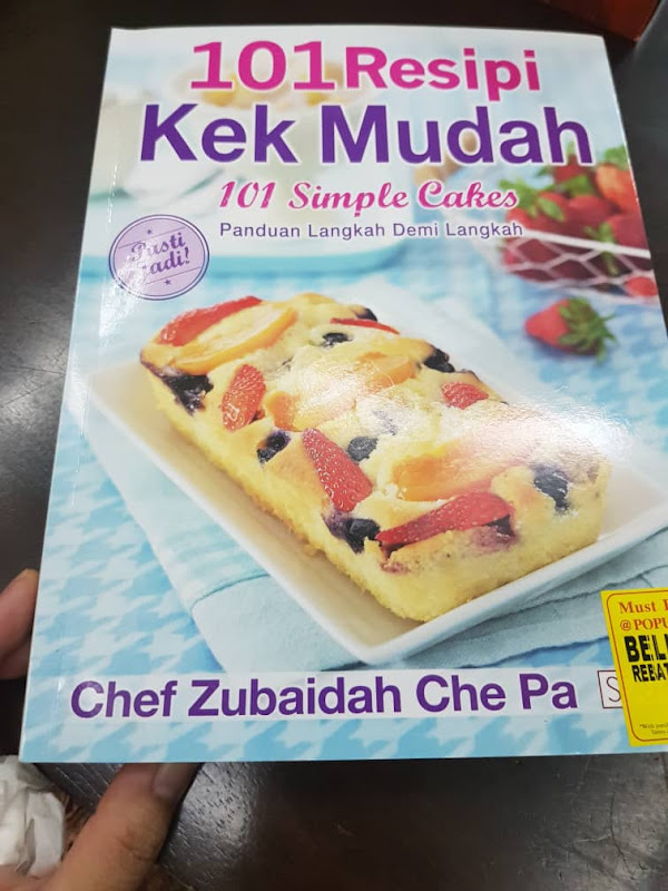 Buku 101 Resepi Kek Mudah