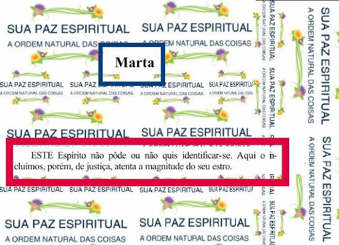PARNASO DE ALEM TUMULO-Jesus,Lembra-te do CéuUnidade,Marta