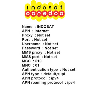 setting apn indosat ooredoo 4g plus