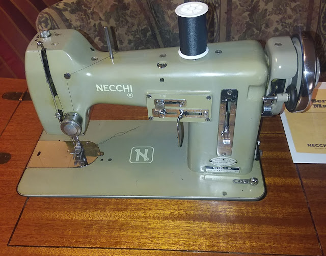 Necchi BU MIRA Sewing Machine Italian made masterpiece! (unfinished