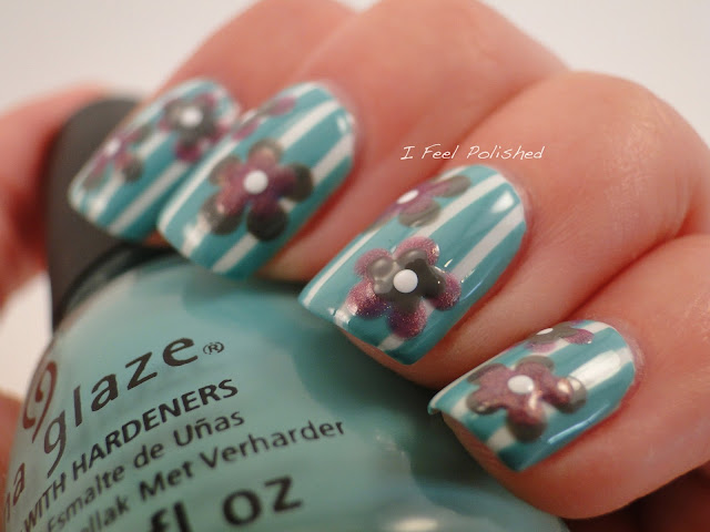 Modern Flower Nails