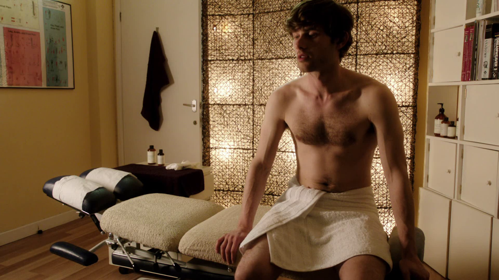 James Rastall shirtless in Switch 1-01 "Episode #1.1" 