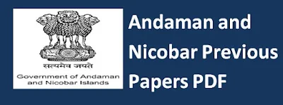 Andaman and Nicobar Previous Papers