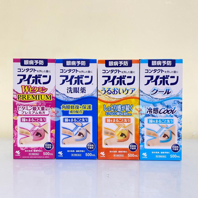 [Hàng chính hãng ] Nước rửa mắt Eyebon W Vitamin Kobayashi Premium Nhật Bản