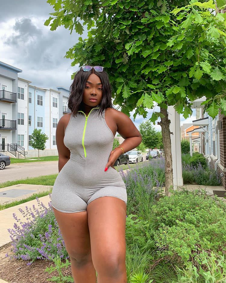 Curvaceous lady advises men to do away with their skinny girlfriends for th...