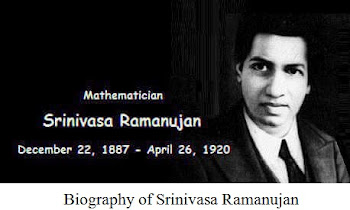Biography of Srinivasa Ramanujan | Early Life - Contributions to Mathematics - Association with G.H. Hardy - Health and Later Years of Ramanujan