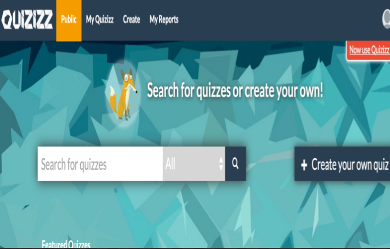 Quizizz create