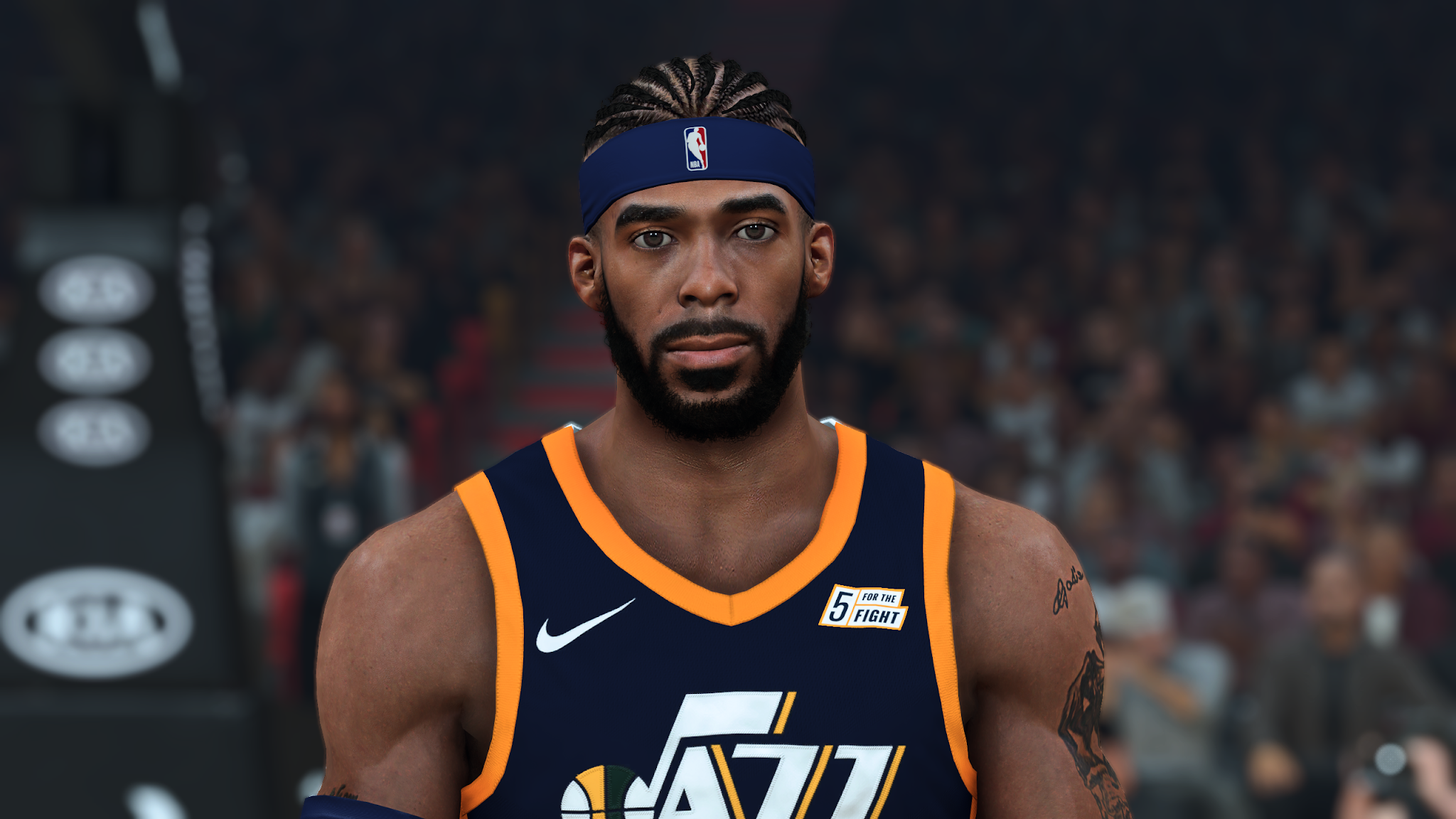 NBA 2K21 Mike Conley Jr. Cyberface Braid and Body Model 2