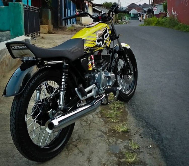 Modifikasi Rx King Warna Kuning Original, Emas, Polos, Lemon Dan
