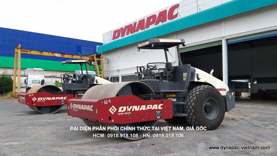 Lu rung 1 bánh thép Dynapac CA30D ( loại trống trơn, 2 cầu )