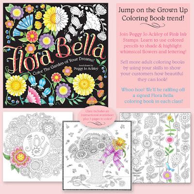 STAMP ON OVER at CRANBERRY HILL MERCANTILE: Flora Bella - Peggy Jo