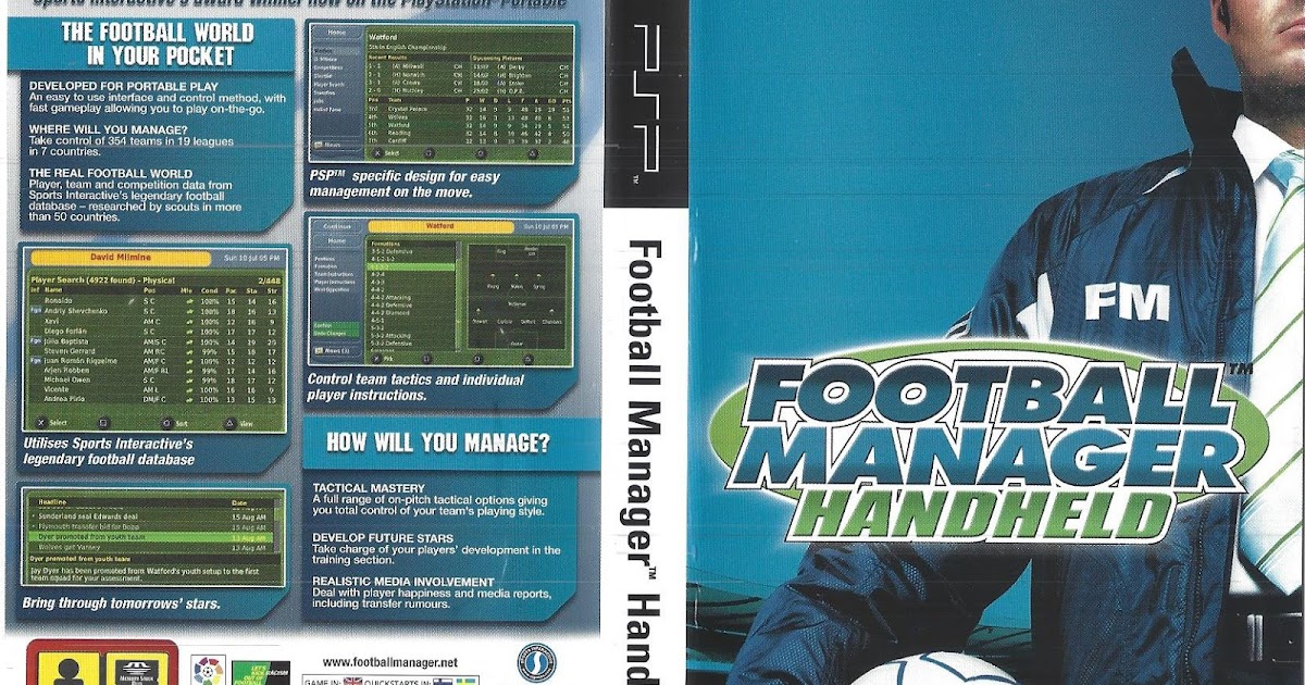 PSP Hardcore No Nonsense Review Football Manager Handheld PSP