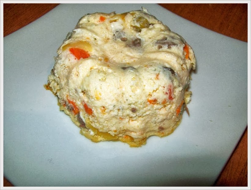 Branza la cuptor cu legume mexicane