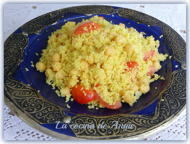 Ensalada De Cus Cus Y Garbanzos
