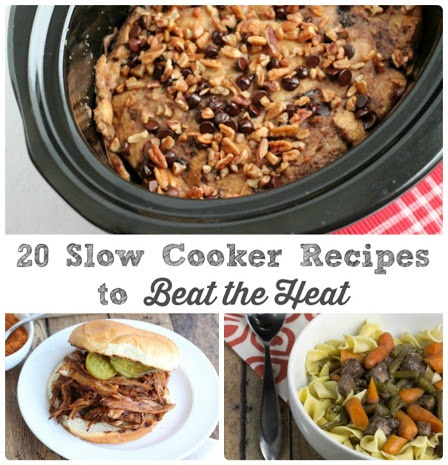 Keep that stove and oven off and your kitchen cool this summer with these 20 Slow Cooker Recipes to Beat the Heat.