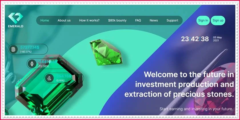 Мошеннический сайт emerald-inv.com – Отзывы, развод, платит или лохотрон? Мошенники
