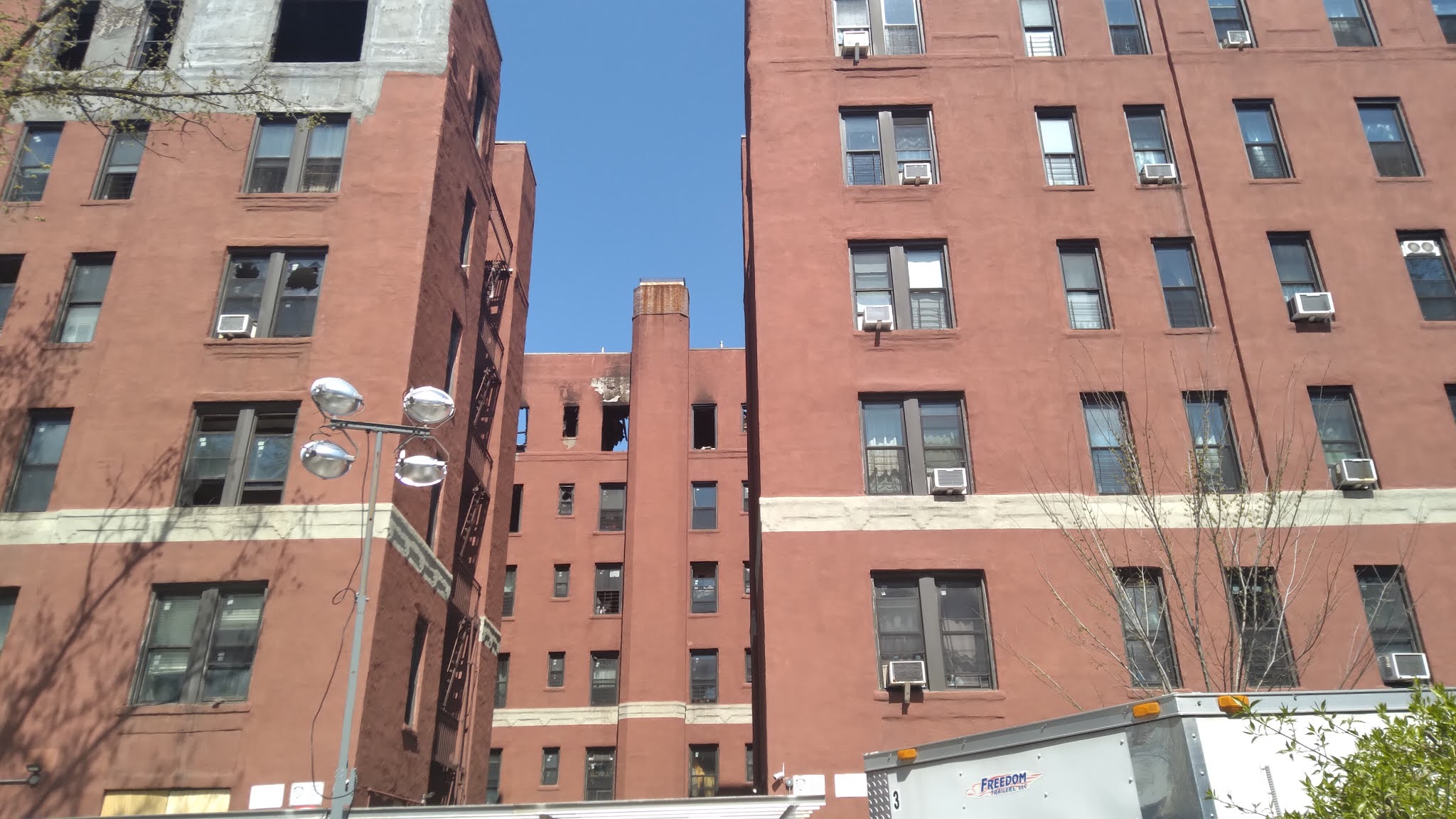 Queens Crap Jackson Heights apartment building starts renovations