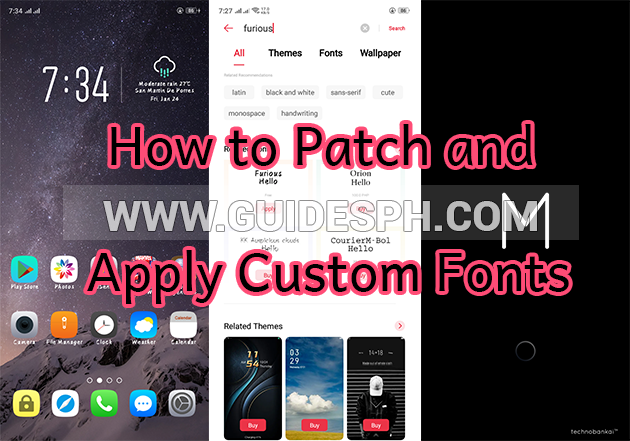 How to Patch and Apply Custom Font using Imod Pro Application