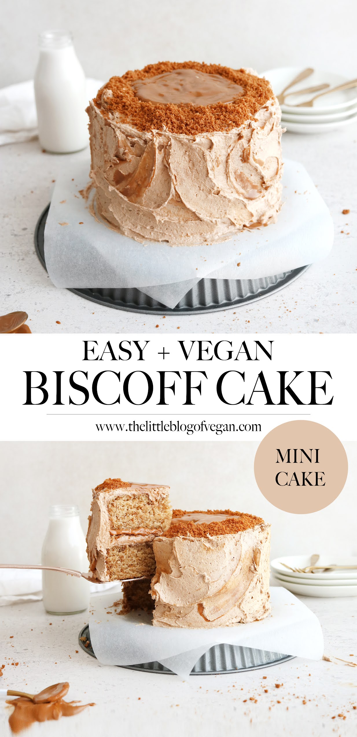 Vegan biscoff cake Biscoff cake