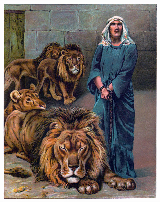 Daniel In The Lion's Den | Color The Bible