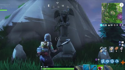  Gargoyles, Dance Locations, Fortnite BR, Tilted Towers