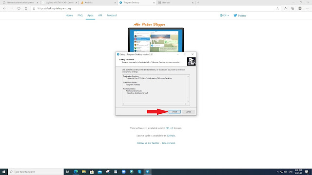 Cara Menggunakan Telegram di Penyemak Imbas (Browser) dan Desktop (PC)
