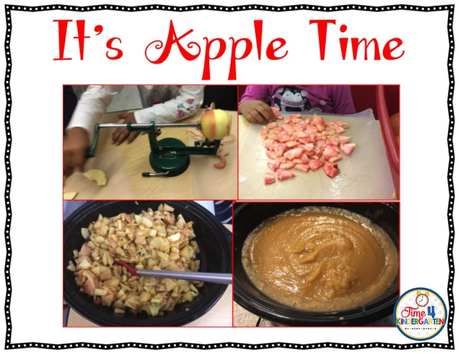 Easy and Fun Apple Activities and Crafts for Kindergarten Time 4 Kindergarten