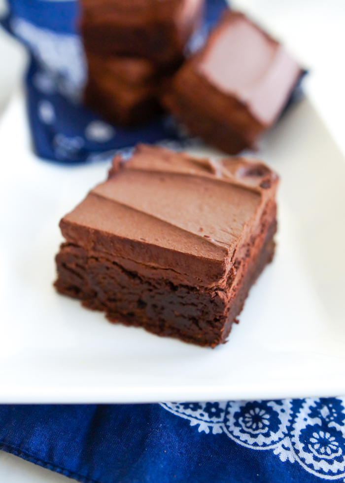 Fudgy Brownies with Stella&amp;#39;s American-Style Chocolate Buttercream ...