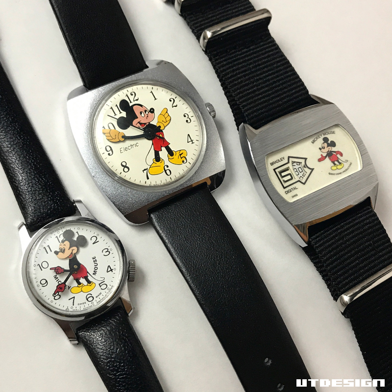 Utdesign Mickey Watches 徐々に集まってきたミッキー時計達