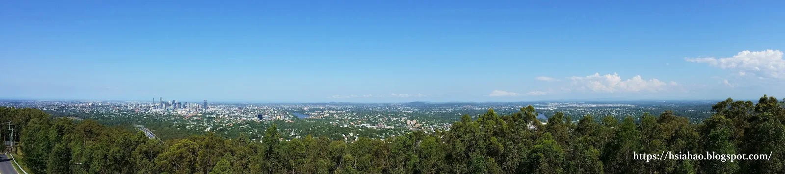 布里斯本-景點-庫薩山-市區-遊記-庫薩山觀景台-行程-Mt. Coot-Tha-Summit-Lookout-Brisbane