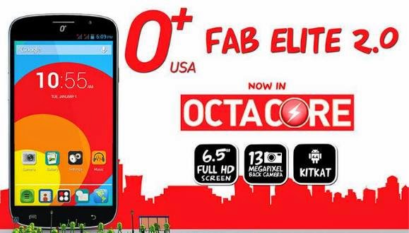 O+ Fab Elite 2.0, 6.5-inch FHD Octa Core KitKat Phablet