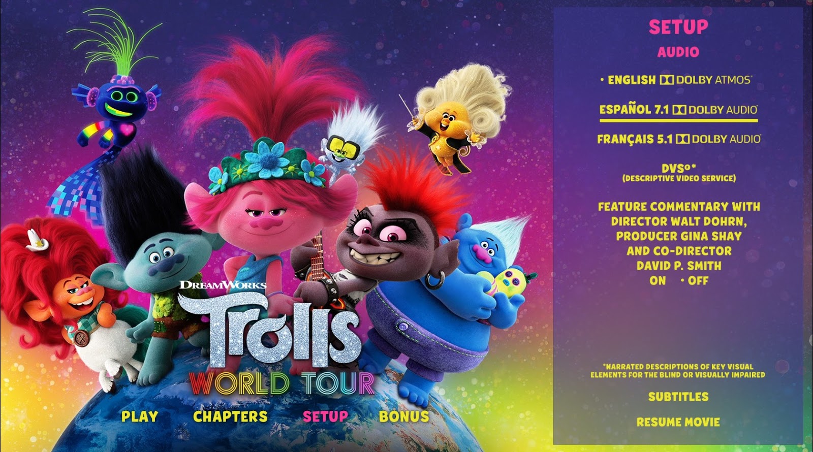 Trolls 2: gira mundial (2020) 1080p BD50 Latino - Ingles