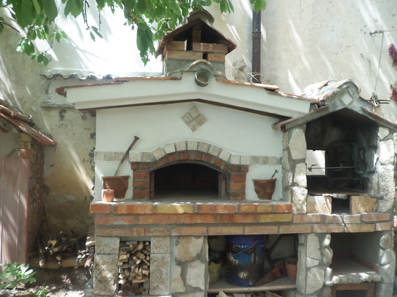 La cucina dello Stregone: Costruzione fai da te per un forno a legna