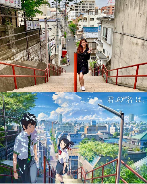 Wanita Filipina Ini Mengunjungi Tempat-tempat Anime Your Name di Dunia Nyata!