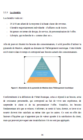 rapport de stage hotellerie pdf