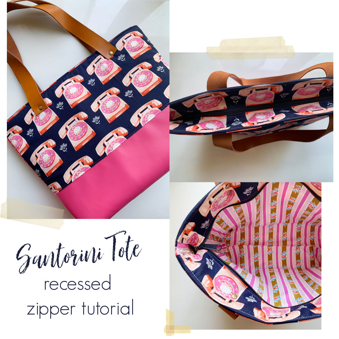 Sewhungryhippie Santorini Tote Recessed Zipper Tutorial sewhungryhippie-santorini-tote-recessed-zipper-tutorial