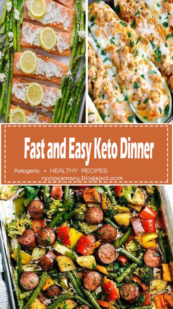 Fast and Easy Keto Dinner - Recipes Mary