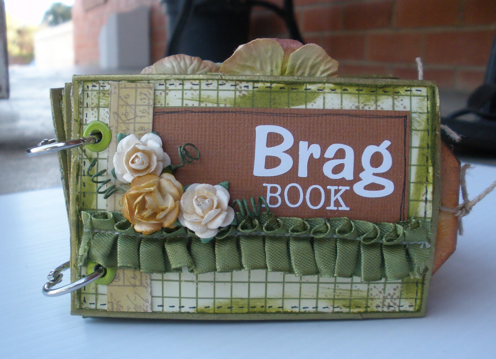 Angels R Scrappin Brag Book Mini Album angels-r-scrappin-brag-book-mini-album