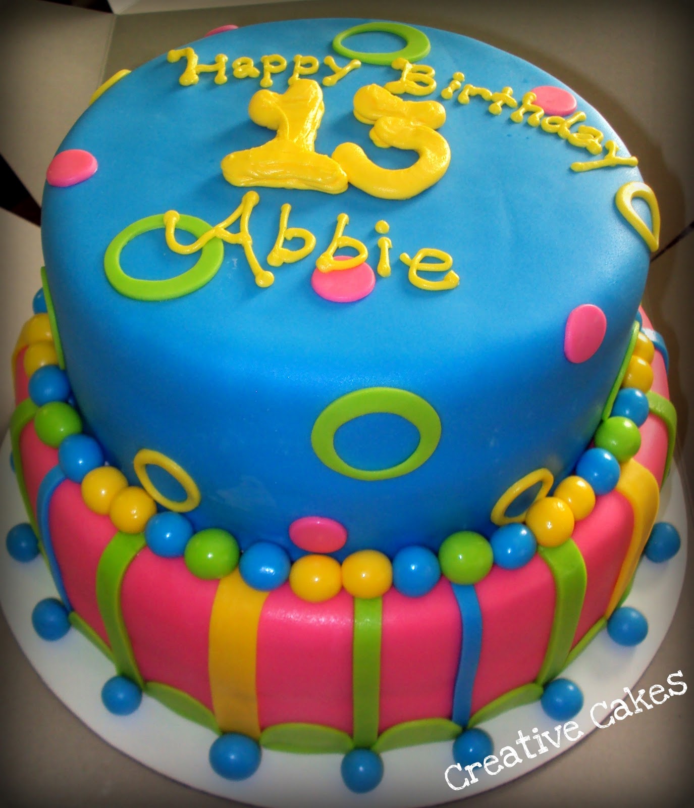 creative-cakes-13th-birthday-cake