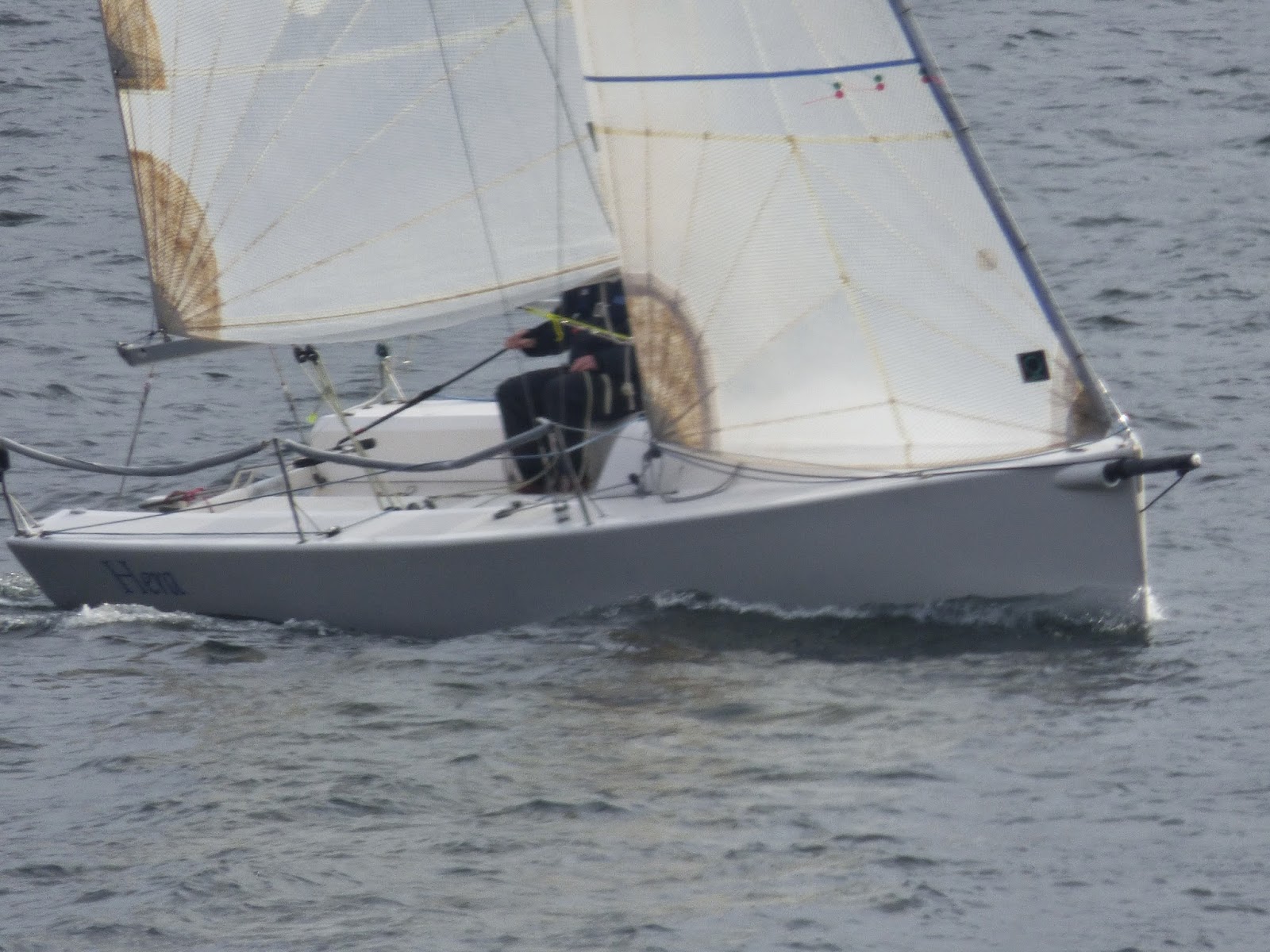 Shockwave40 Hera Humphries 22 sport boat Windermere Winter Series