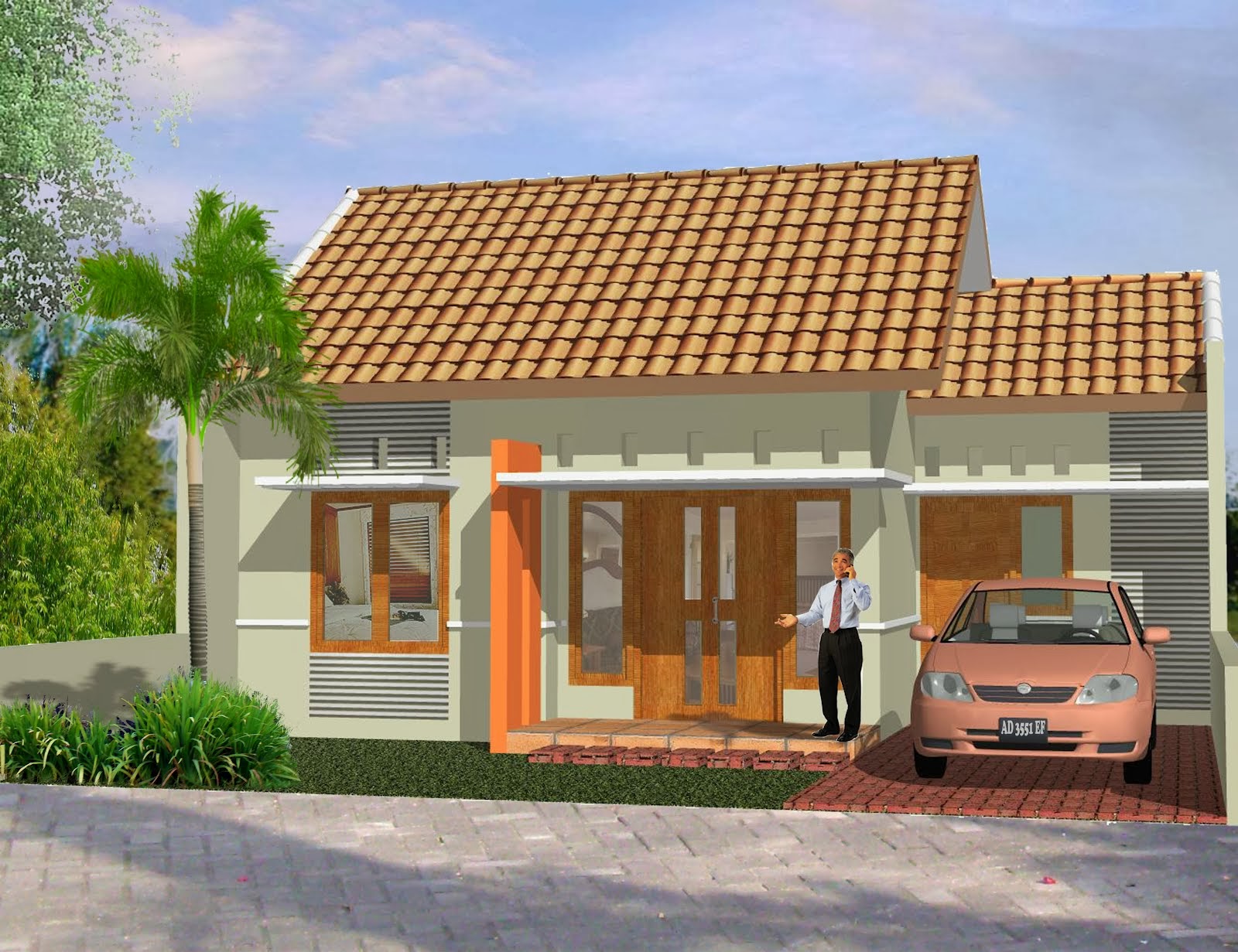 Contoh Desain Rumah Sederhana Minimalis  2014 Rumah  