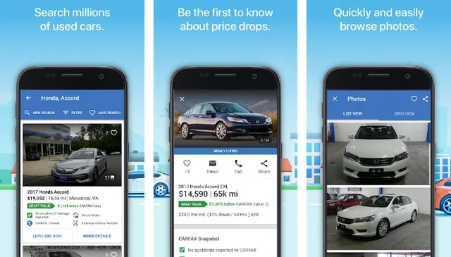أفضل تطبيق لشراء السيارات للاندرويد