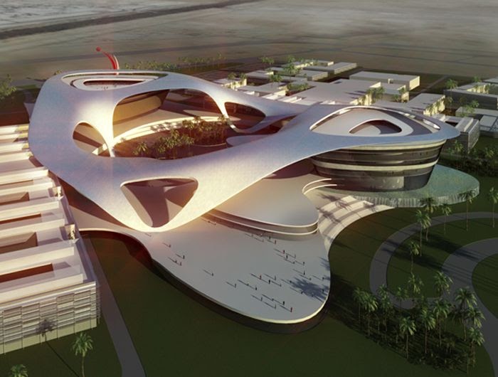 NEW Architecture - Design city: Zayed University Campus - Abu Dhabi