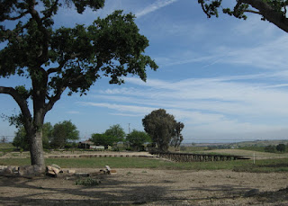 Private narrow-gauge railway with trestle near Creston, California