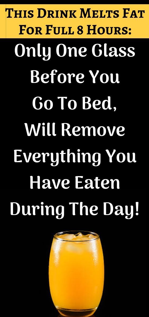 Every Night Before You Go To Bed, Drink This Mixture You Will Remove