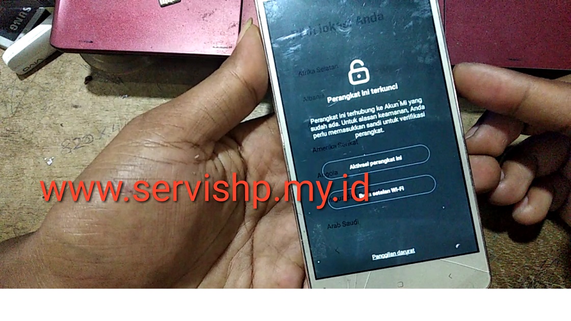 Fix Mi Cloud Redmi 3 dan Redmi 3 pro servishp.my.id